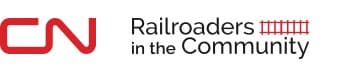 CN Railroaders in the Community Logo
