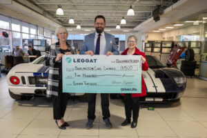 Another generous donation from the Leggat dealership! 
